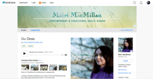 New release, Màiri MacMillan, album